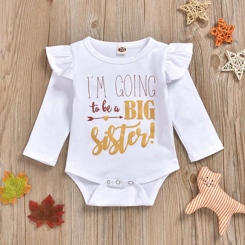 ruffle onesie for baby girl