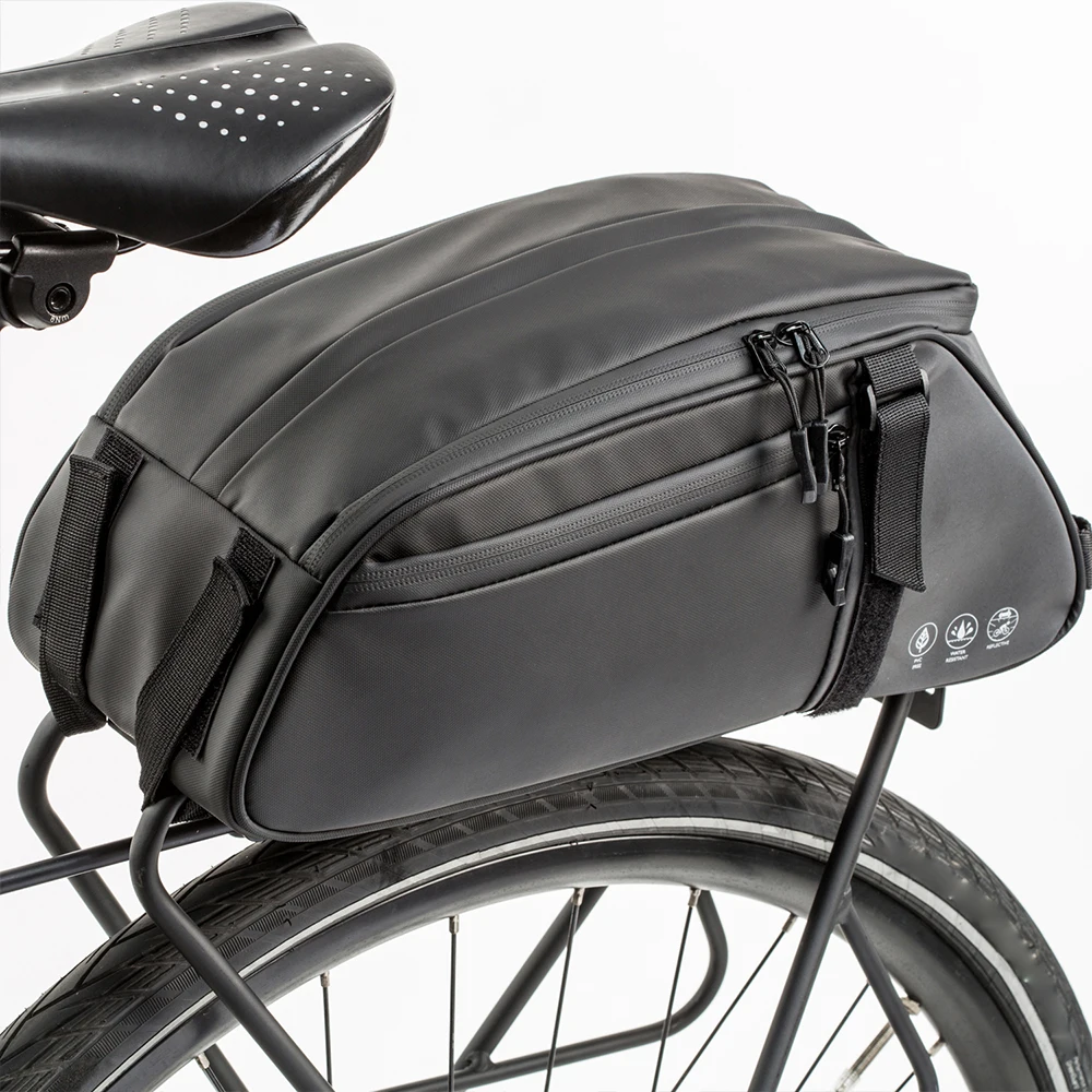 Bicycle Seat Rear Bag Bike Pannier Rack Pack Shoulder Cycling Carrier Waterproof 