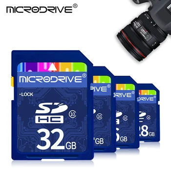 

Original 16G 32GB U1 SDHC 64GB 128GB 256GB U3 SD Card SDXC Class10 V10 Memory Card For 1080p 3D 4K Video Camera