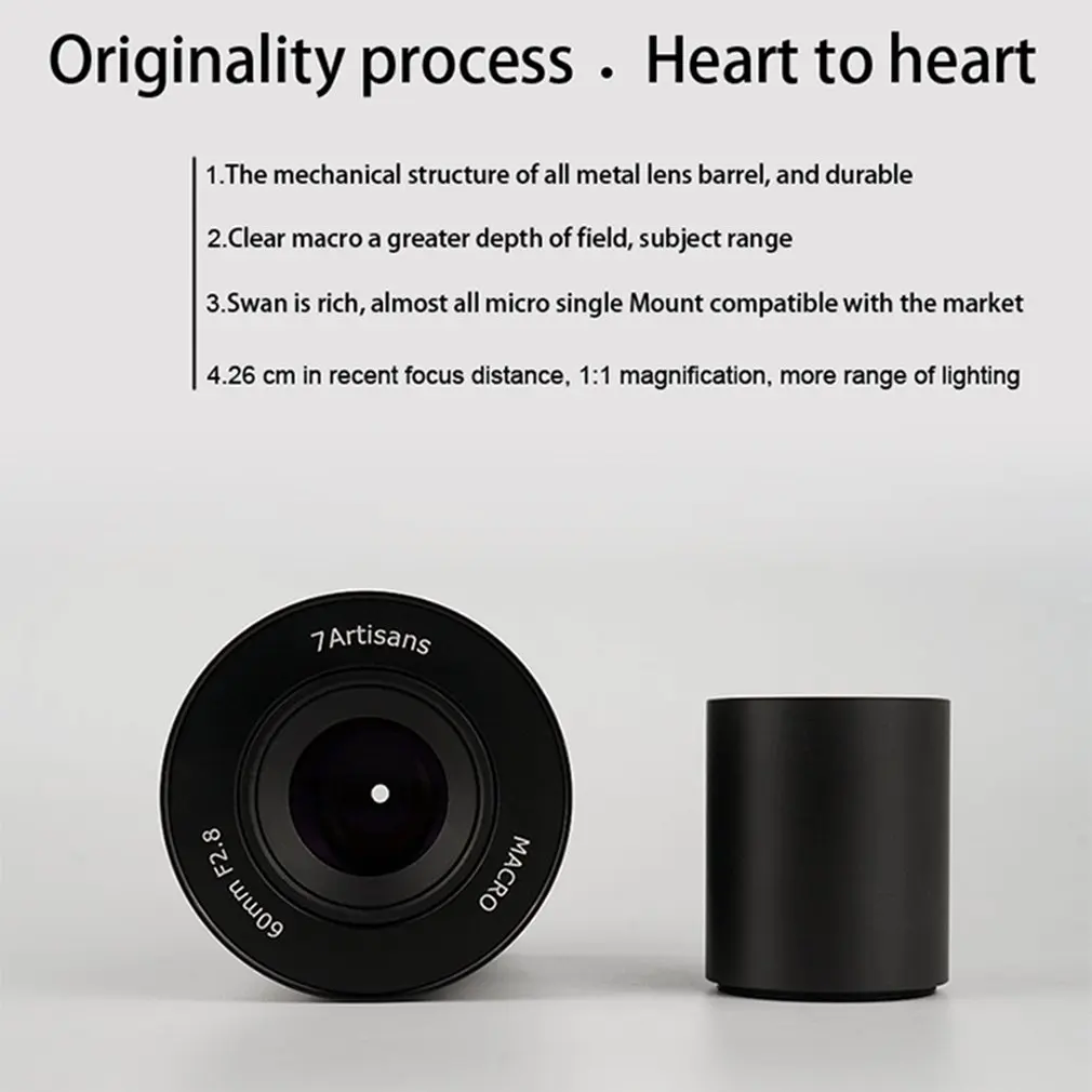 7 artisans 60mm f2. 8 1: 1 magnification macro