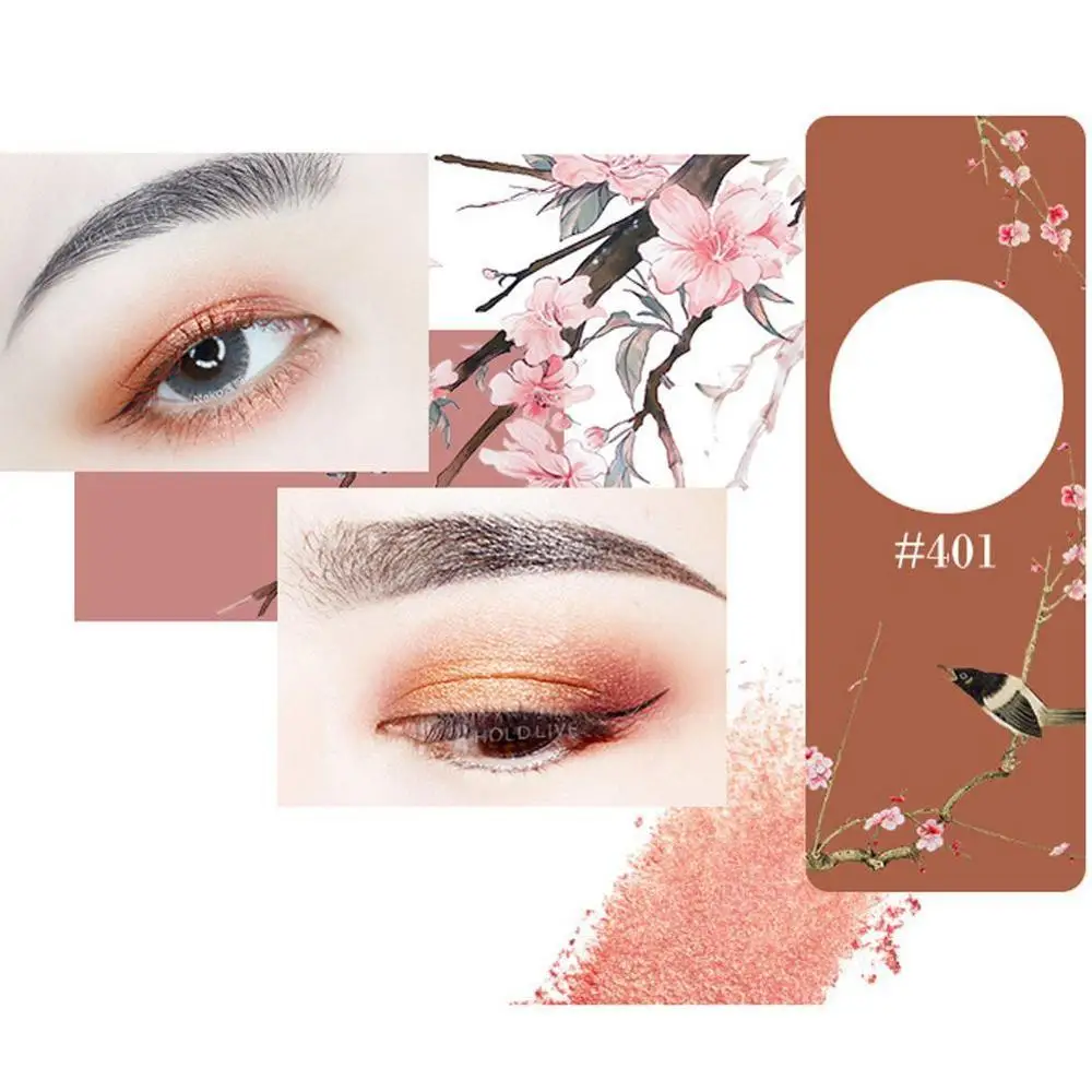 HOLD LIVE Taoyuan Secret Eye Shadow Disk Parity Net красные ленивые тени для век Vibrato матовый китайский макияж глянцевый три в одном