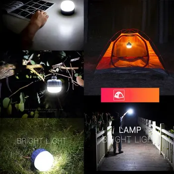 

USB Rechargeable Ultra Bright 600 Lumens Portable Outdoor Camping Lantern Hiking Tent LED Light Campsite Hanging Lamp