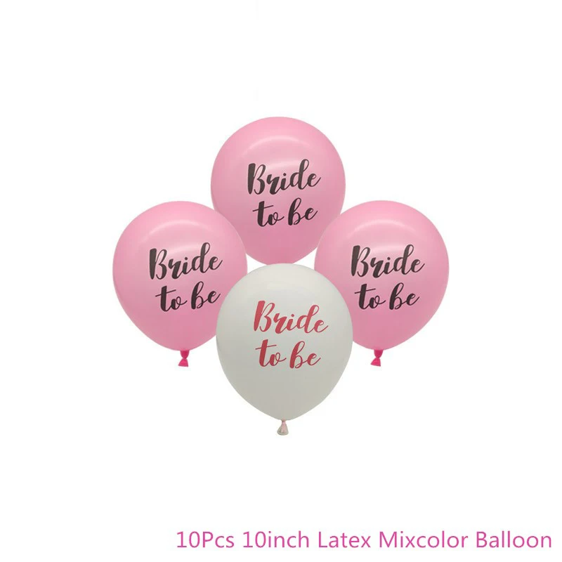 Mixcolor Chicinlife 10 дюймов 10 шт., латексные шары для невесты, девичника, вечерние, свадебные украшения - Цвет: Mixcolor