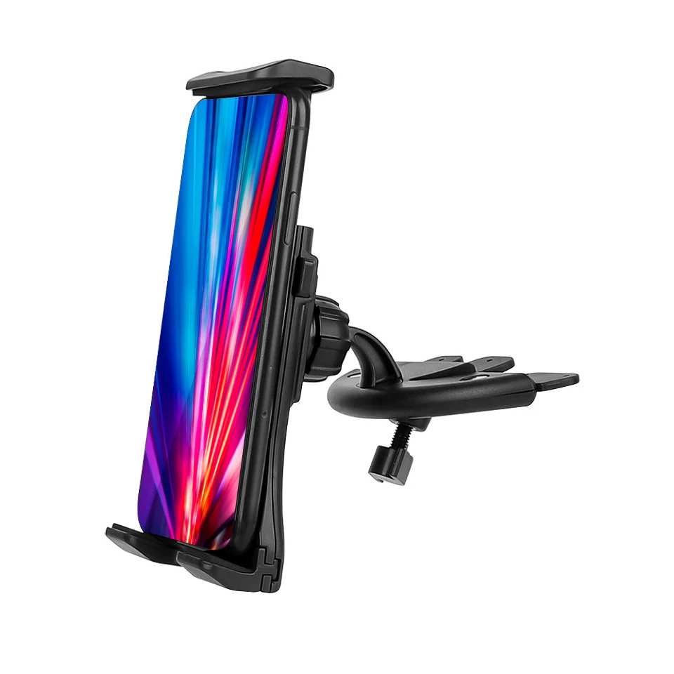 Tablet Holder Phone Holder Universal Tablet Holder Car CD Slot Tablet Bracket Mobile Phone Holder Mount Stand Rotatable for iPad Samsung pad Air Mini 10.9