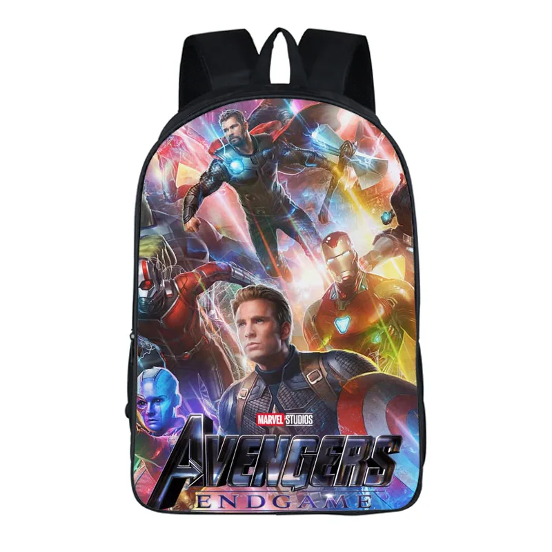 Детские школьные сумки для учеников, сумка Marvel Avengers 4, школьные сумки Mochila Escolar для детей, школьный рюкзак Okul Cantalari - Цвет: 2
