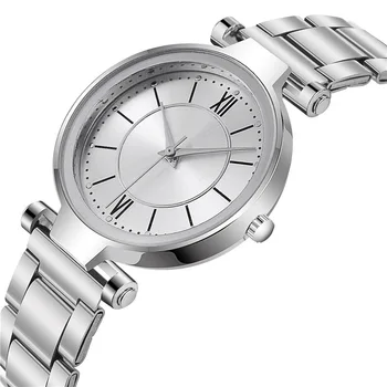 

Amazon wish new hot style steel band watch Ms. Leisure female table quartz watch "Women Watches