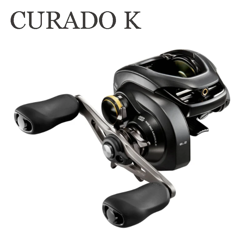 Original SHIMANO CURADO K 200K 200HG 200XG 201K 201HG 201XG Low Profile Fishing Baitcasting Reels Saltwater Bait Casting Wheel