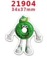 30 шт мультфильм персонаж плоское украшение из смолы PR 21903 - Цвет: 21904