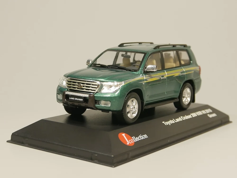 JC 1:43 TOYOTA LAND CRUISER 200 2010 эксклюзивные игрушки из сплава для детей, детские игрушки, модель оригинальной коробки