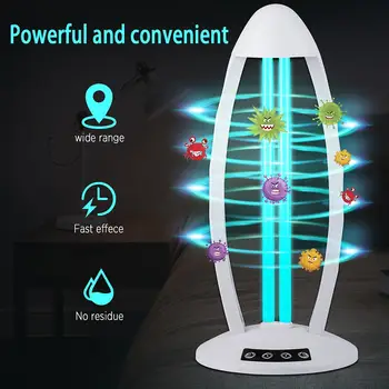 

38W 110V 220V Ultraviolet UVC Sterilizer Light Germicidal Tube Disinfection Home 253.7nm Lamp Office Ozone Kill Mite Lights