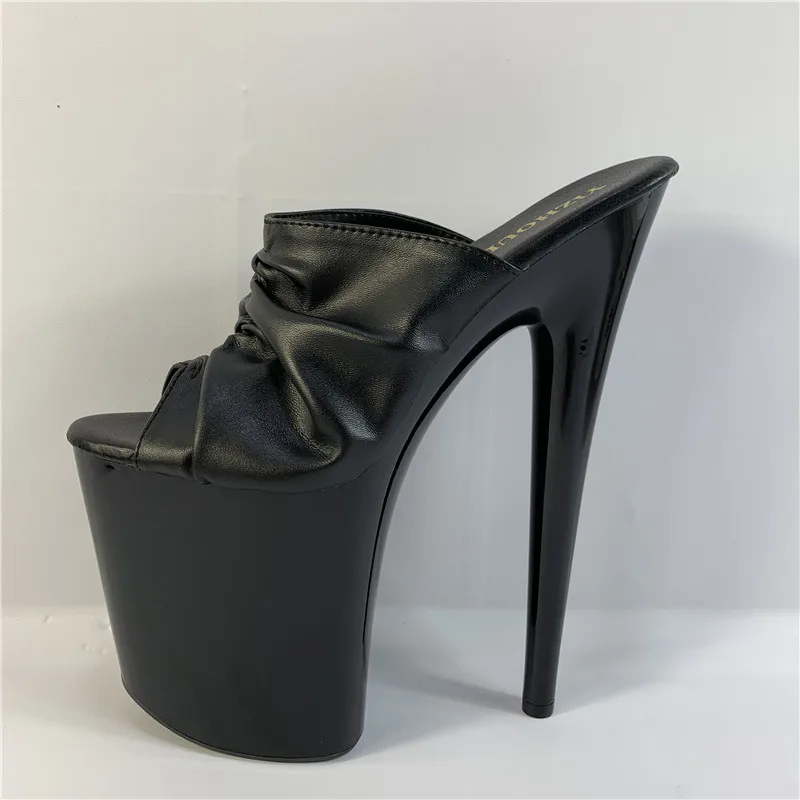 Women's shoes 20cm thin and waterproof platform Roman night club sandals, shoe banquet super high heels and dancing shoes