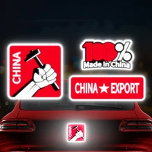 Креативная Светоотражающая наклейка для автомобиля, модификация царапин, электронный скутер, велосипед, горячее украшение Предупреждение льная лента, защита, Сделано с 3 м