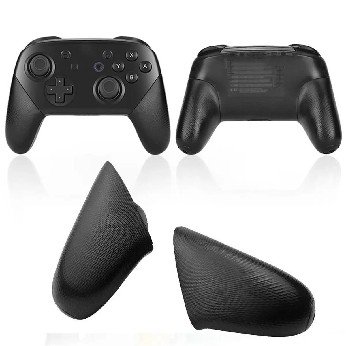 Для оригинальной nintendo Switch Pro контроллер рукоятка протектор защитный чехол для джойстика Чехлы ABS противоскользящие однотонные игровые аксессуары