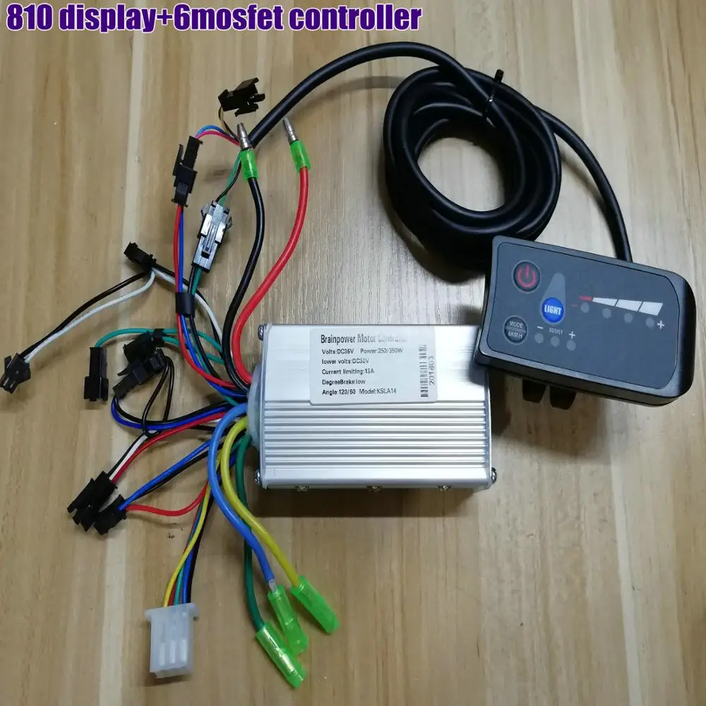 24v36v48v250w350w контроллер и светодиодный дисплей панель управления с 6 км/ч круиз и свет Кнопка управления переключатель электрический велосипедный скутер часть