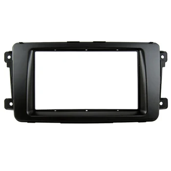 

Car Dash Frame Radio Fascia for Mazda CX-9 2009 2DIN AutoStereo Panel kit CD Trim Installation Top Car Detector