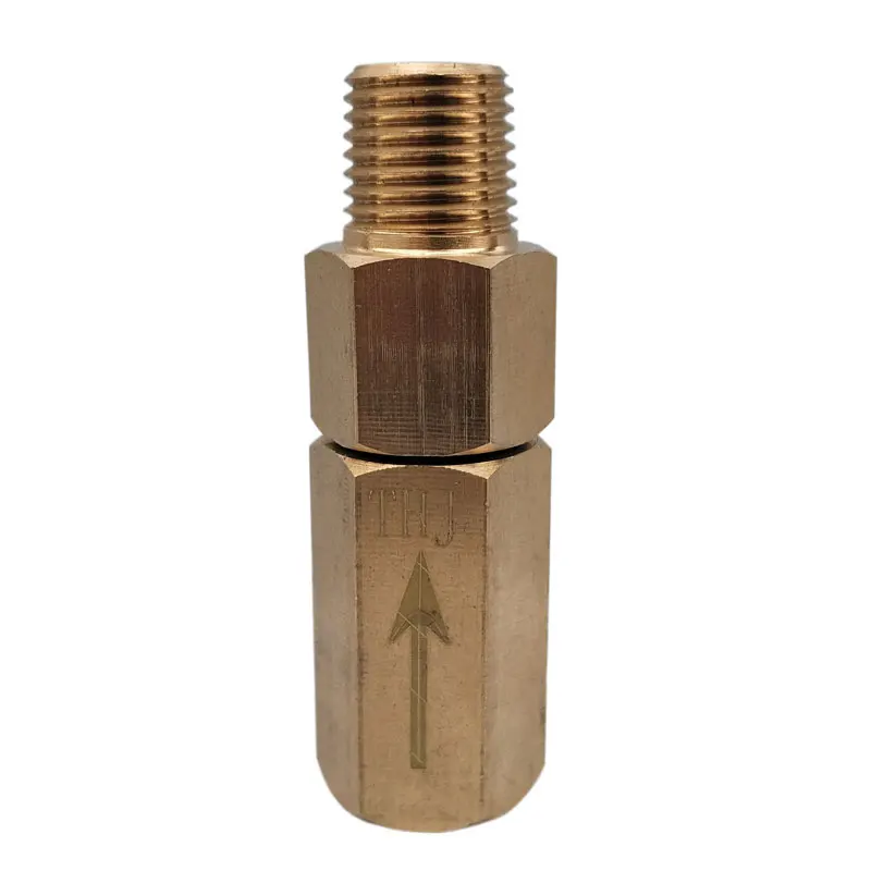 DN8 air compressor check valve for screw air compressor special accessories oil return check valve oil return pipe