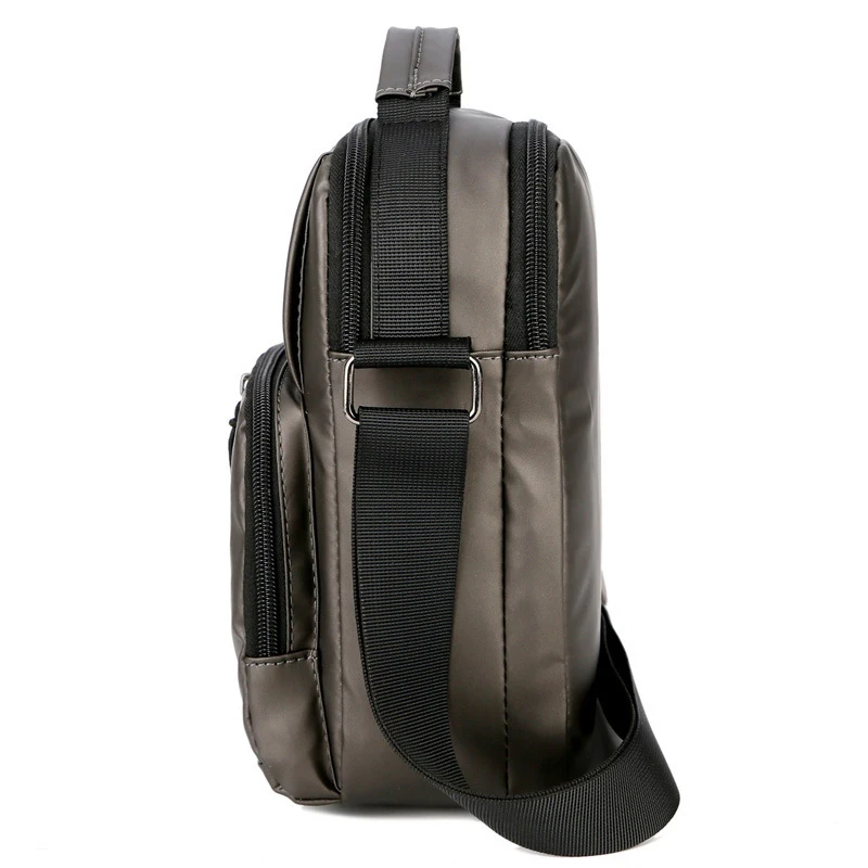 IVOTKOVA Высококачественная Мужская сумка-Оксфорд с многофункциональными карманами, мужская сумка на плечо, сумки, новинка, 2 сумки-мессенджеры на застежках
