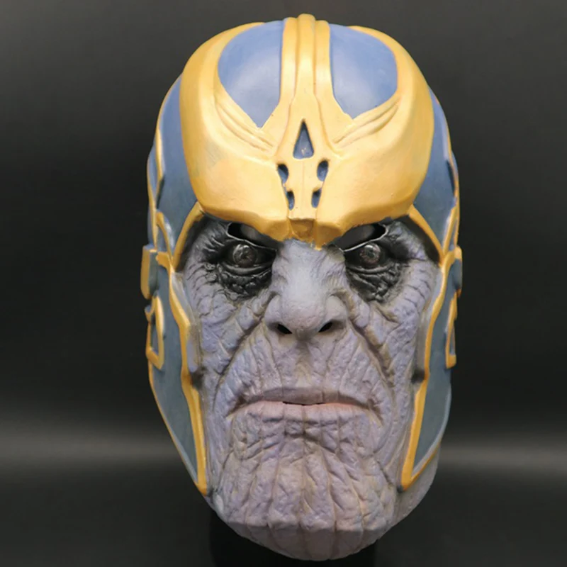 Thanos Mask Светодиодный светильник, светящиеся нано перчатки, танос, рукавица, Железный человек, рука, Мстители, косплей, супергерой, модель, игрушки, подарок, Хэллоуин, реквизит, YL348 - Цвет: Thanos Mask