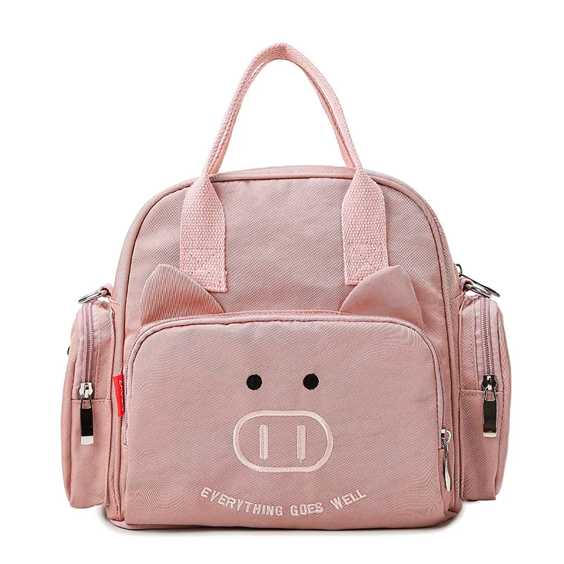 

New Style Shoulder Shoulder Hand Triple Use Baby Mommy Large-Volume Multi-functional Mummy Bag