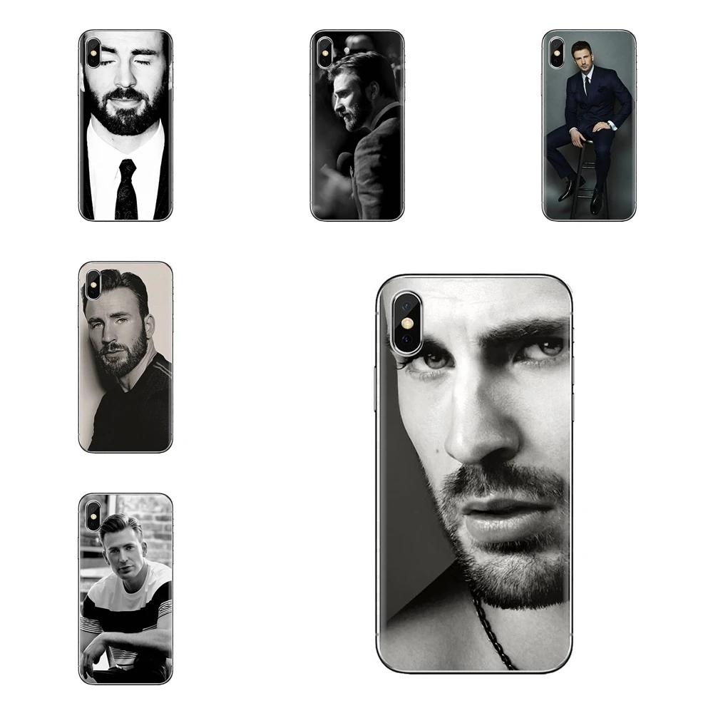 TPU Transparent Bag Case Chris Evans Captain America For Huawei Honor 5A Y6 II Compact Y5 2 Mate 10 30 Lite Nova 2i 9i 5i Pro |