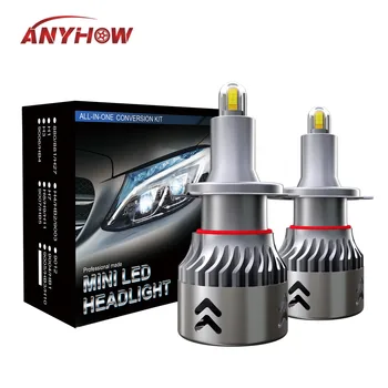 

2PCS LED H7 Headlight Bulb 8 Sides CSP Chips 8000LM H8 H11 Car Fog Lights HB3 9005 HB4 9006 LED H1 Auto Lights Lamp 12V 6000K