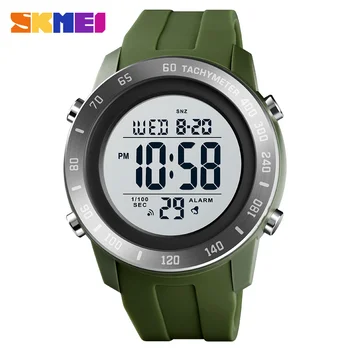 

Men's Watches Fashion Sport Watch Men 50 Bar Waterproof Military Mens Watch Brand Top SKMEI Wristwatch Countdown Stopwatch Clock