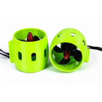 

12V-24V 20A Underwater Robot Propeller Thruster Motor 4 Blades Propeller Propulsion 30-200W for ROV RC Bait Tug Boat Accessories