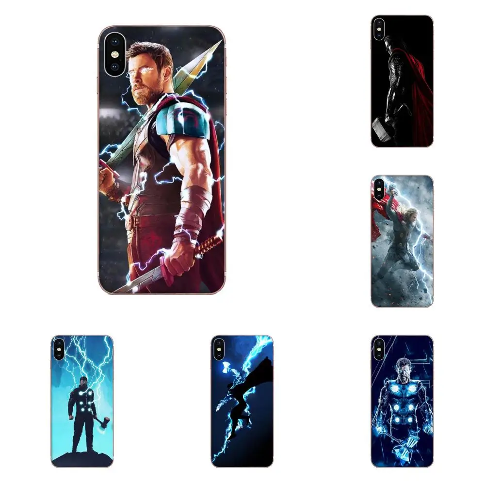 Мягкий чехол для телефона samsung Galaxy Note 5 8 9 S3 S4 S5 S6 S7 S8 S9 S10 5G mini Edge Plus Lite Thunder Thor GOD |