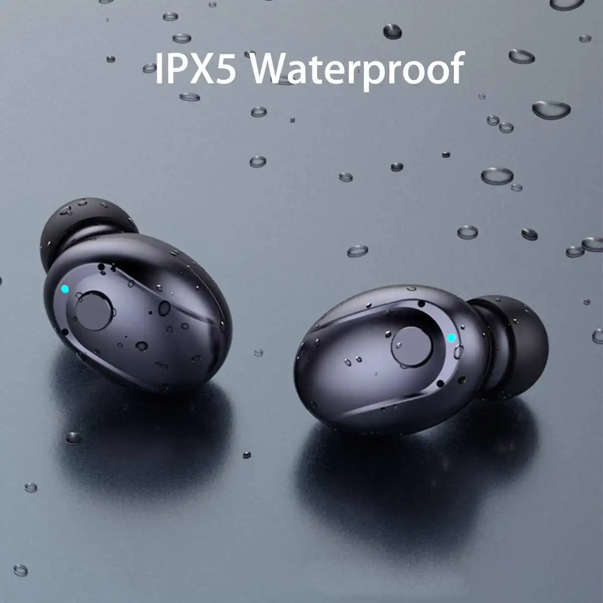 TWS беспроводные наушники bluetooth 5,0 Мощный светодиодный дисплей стерео водонепроницаемые спортивные Беспроводные наушники с 2200 мАч power Bank