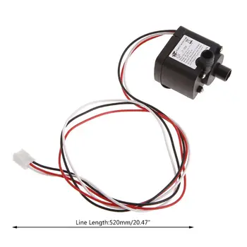 

5-12V DC Mini Brushless Amphibious mute 300L/H Submersible Water Pump JT-180 50PB