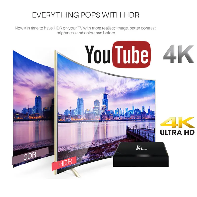 MECOOL KI Plus S2 T2 DVB tv Box, 2в1 K1 DVB-S2 DVB-T2 Android Amlogic S905D 1G 8G 4k CCCAM IP tv Smart tv Box