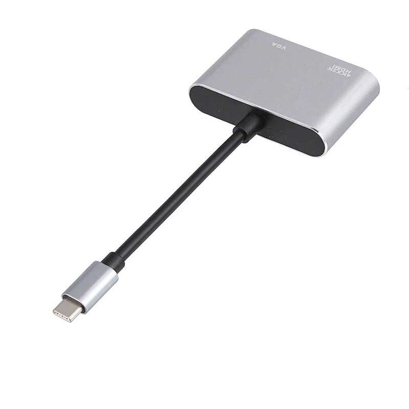 USB 3,1 type C к VGA многопортовый адаптер USB C к HDMI 4K конвертер UHD порт концентратор