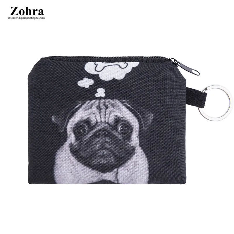 

Zohra New Style Design 3D Printed Carrying Purse Multi-functional Key Wallet Coin Bag Wallet