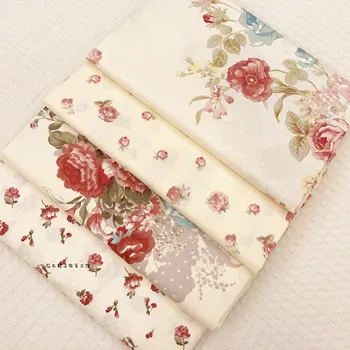 

Fabric Flower stripe envio gratis patches iron on patches patch Clothing tapirulan elettrico 50*150cm DIY Cloth cotton fabric