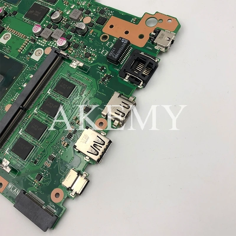  SAMXINNO For ASUS X405U X405UN X405UR X405UQ X405URP X405UF Laotop Mainboard X405UR Motherboard W/ 