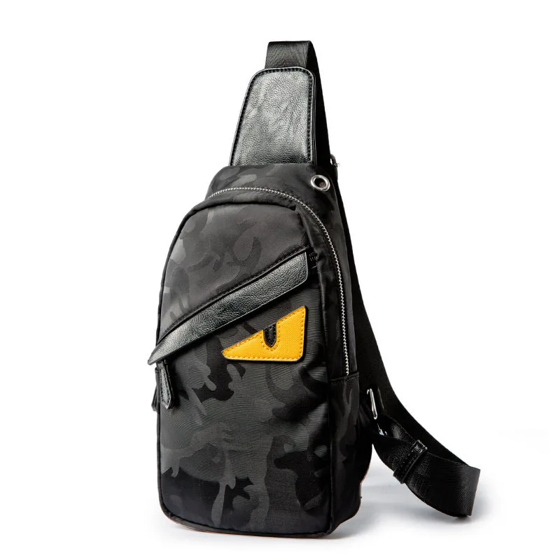 

New men's chest bag Korean Camo casual messenger bag backpack tide bag