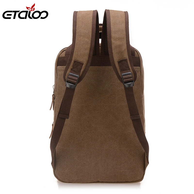  Men Bag Casual Canvas Laptop Backpack Man Computer Backpack Student Leisure Shoulder bags School Ba - 32711196778