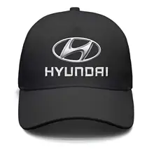 Мужские/Wo мужские бейсболки с логотипом hyundai-Rock Punk простые регулируемые модные бейсболки