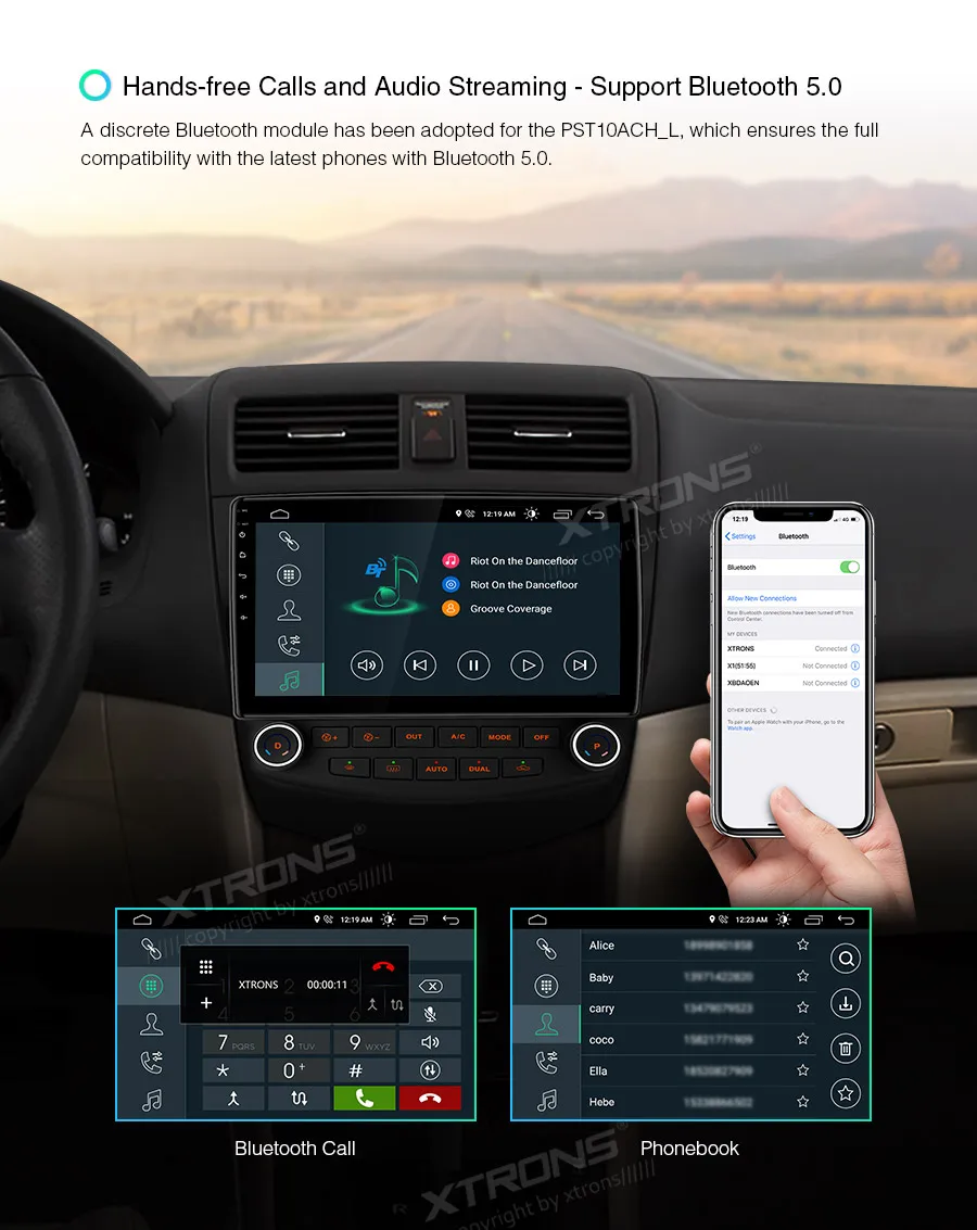 10," Android 10,0 Q OS автомобильный мультимедийный gps радио для Honda Accord 2002-2007(Левый руль) с углом обзора 178 ° ips экран