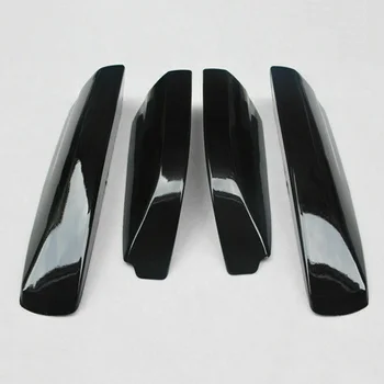 

4pcs Car Roof Rack Rails End Cover Shell Replace Black Durable Plastic Material For Toyota For Highlander 08-13