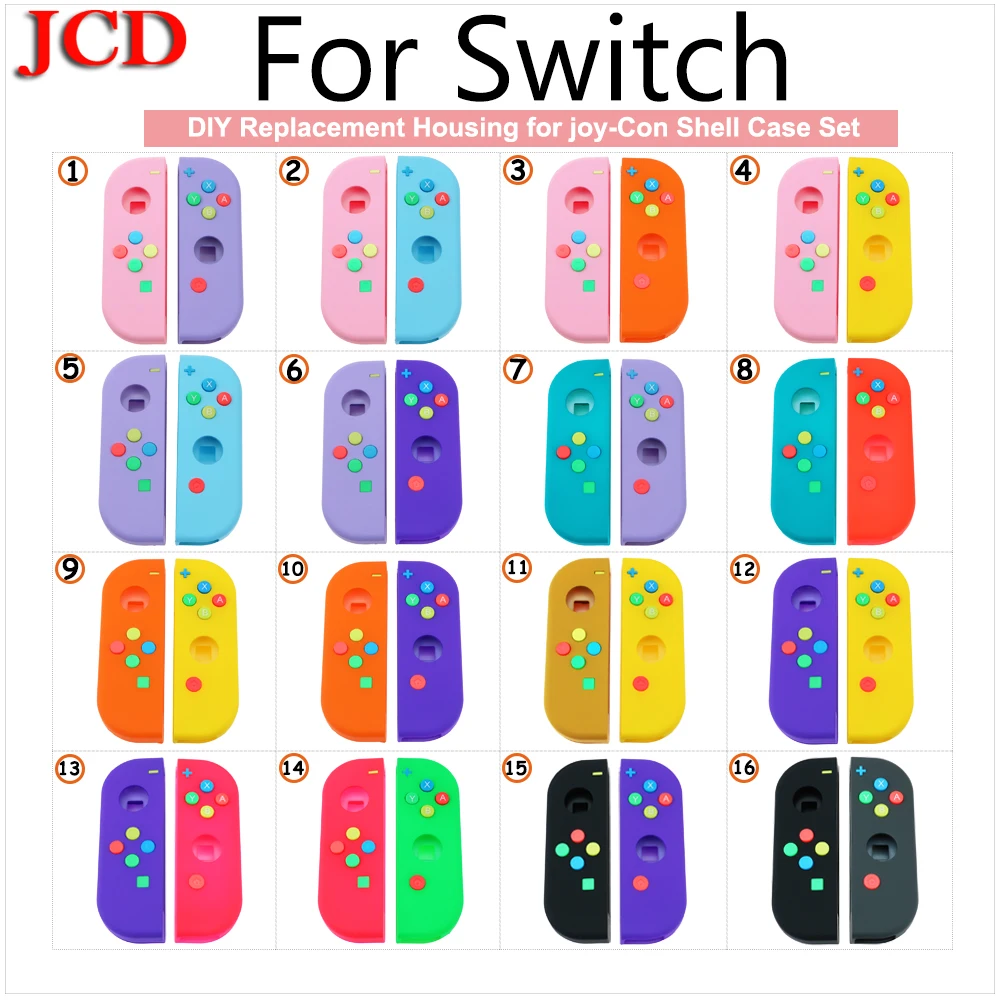 JCD DIY корпус для joy-Con корпус Чехол Набор для переключателя NS NX консоль для замены переключателя контроллер оболочка для kingd