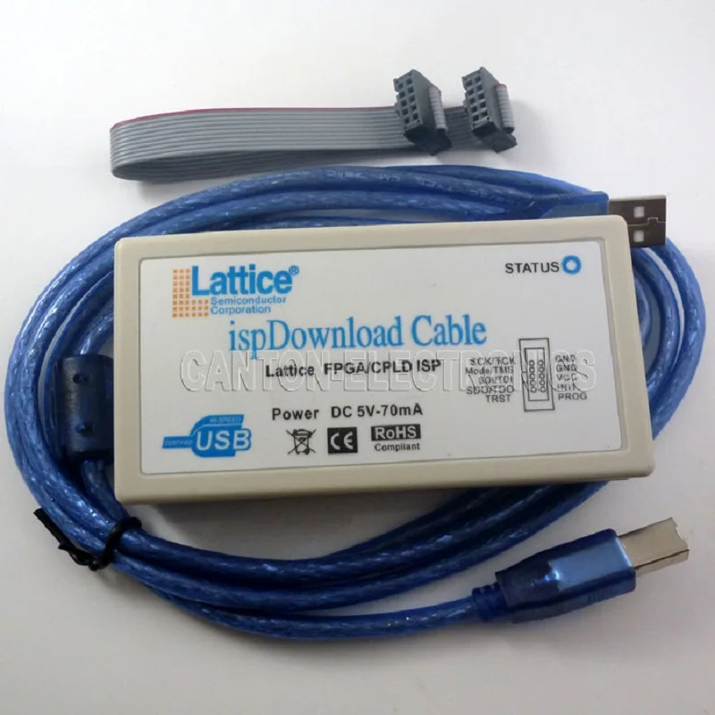 USB Download Cable Jtag SPI Programmer for LATTICE FPGA CPLD HW-USBN-2A