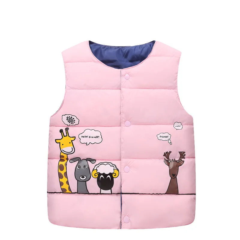 Winter Kids Hooded Jackets Boys Girls Thicken Warm Jacket Outerwear Fashion Baby Boy Zipper Cotton Velvet Jacket For Kids Coats (8)