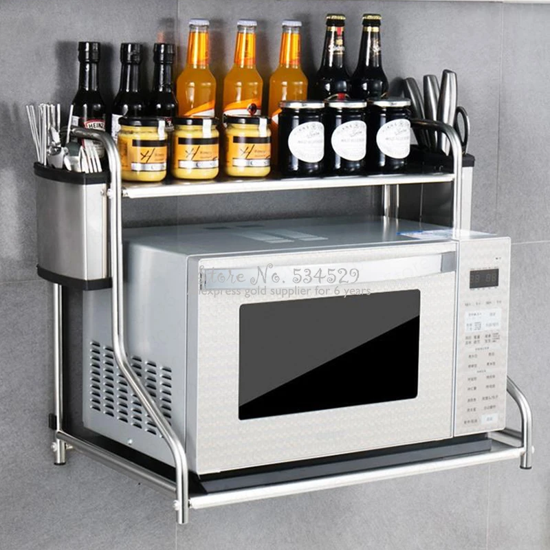 29Stainless steel microwave oven racks Wall mounted oven racks
