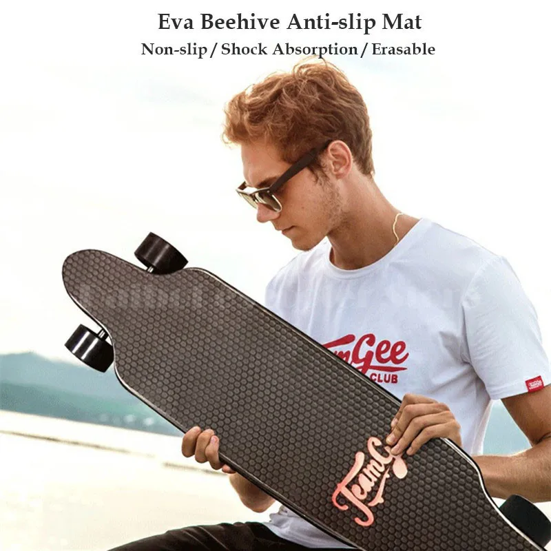 Longboard Electric Skateboard 4 Wheel Electric Scooter Cruise Control Double Driver 350W480W 36V Adult Electric Scooter    (4)