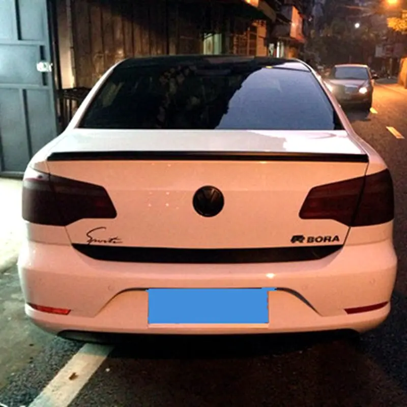 

For Volkswagen Bora 2010 2011 2012 2013 2014 rear trunk spoiler high quality abs plastic primer color car tail wing decoration
