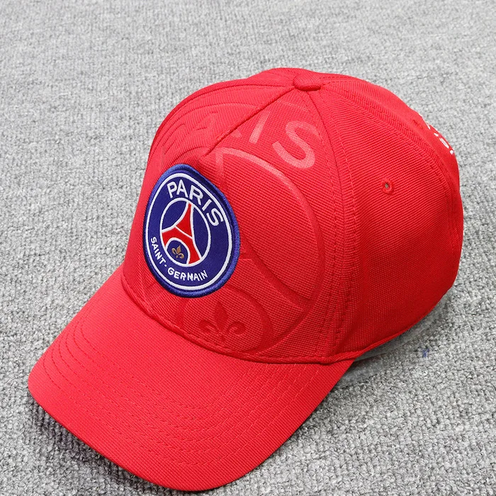 Футбольный клуб PSG бейсболка футбольная команда логотип Регулируемая Кепка для любителей футбола Snapback Кепка - Цвет: Красный