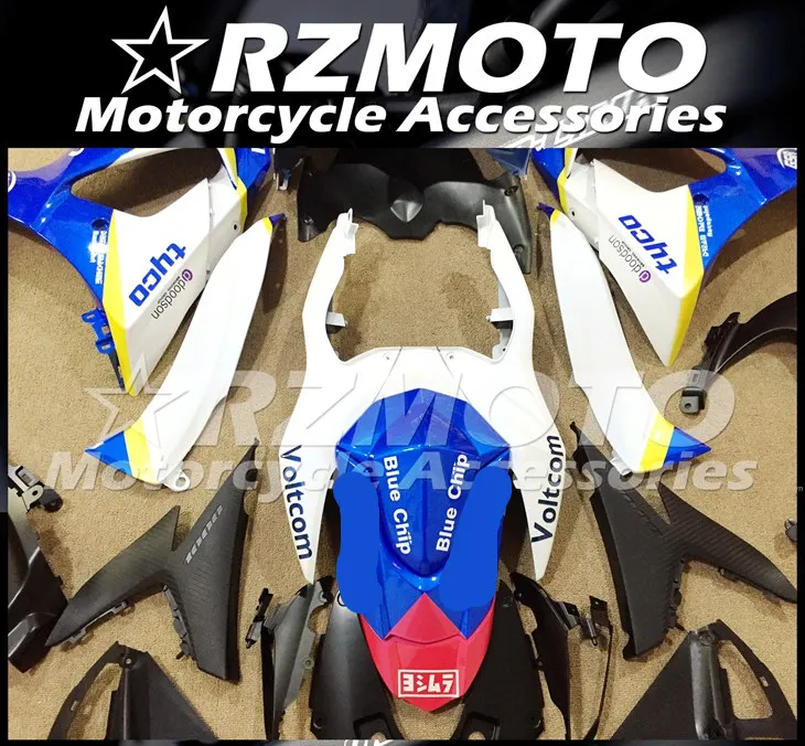 Мотоциклетный обтекатель abs комплект для Suzuki GSXR1000 K9 L2 2009- год корпусные детали moldStore № 0615