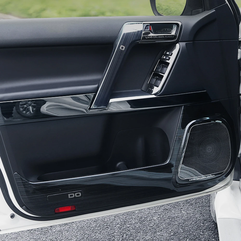 Carманго для Toyota Land Cruiser Prado 150 2010- Крышка для двери автомобиля авто анти-удар накладка декоративная рамка наклейка интерьерные аксессуары