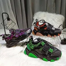  Old Papa Shoes Women Platform Sneakers Women Cozy Casual Chaussures Femme Fashion Ladies Shoes Runway Footwear Zapatos De Mujer 